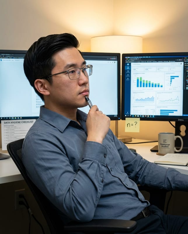 Jin-ho Park working at Kearsarge Studios
