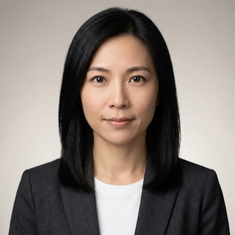 Generated portrait of Maya Chen, Chief Executive Officer