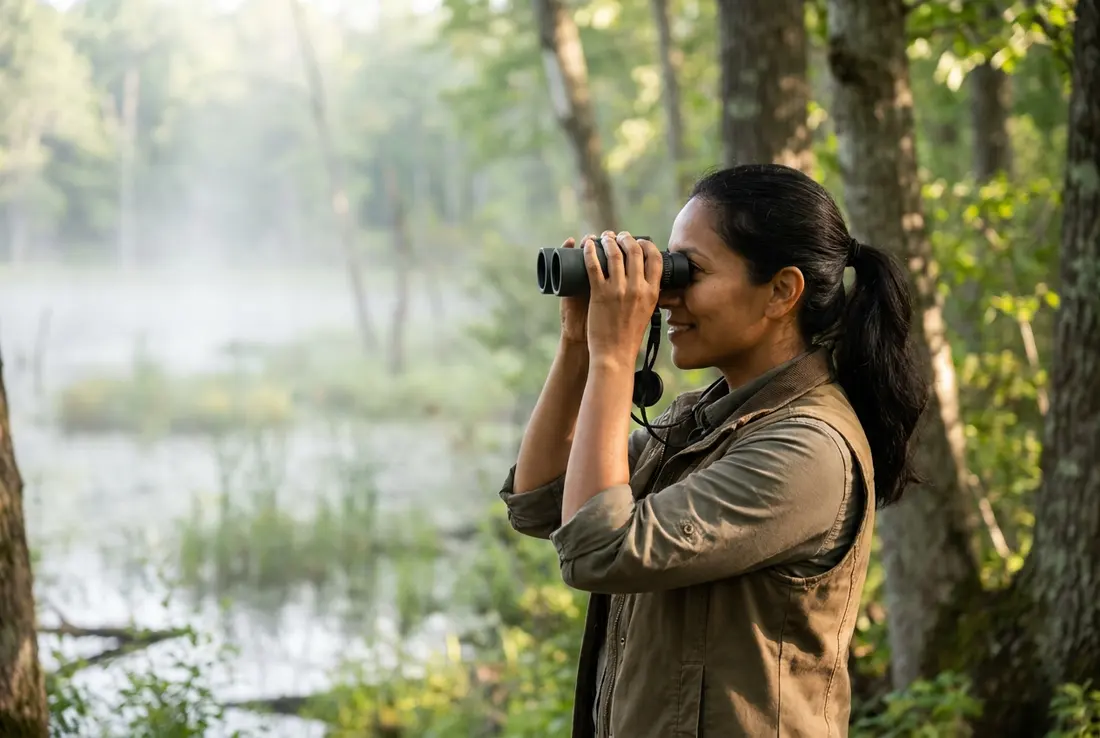 Generated image of Priya Sharma pursuing a hobby outside of work